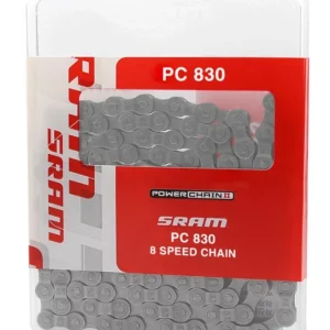 Kæde SRAM 1/2x3/32 PC830 æske Grå 8 speed 114L