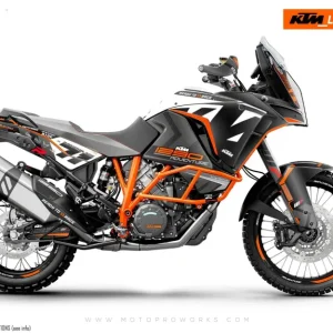 KTM 1290 Super Adventure DEKOR - "Rasorblade" (Black/Orange)