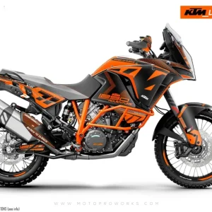 KTM 1290 Super Adventure DEKOR - "Rasorblade" (Orange)