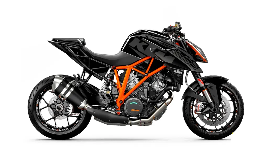 KTM 1290 Super Duke R 2014-2019 DEKOR - "Torque" (Sort)