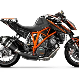 KTM 1290 Super Duke R DEKOR - "Rasorblade" (Black/Orange)