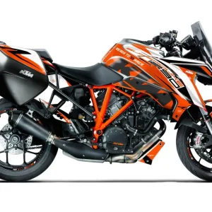 KTM 1290 Super Duke GT DEKOR - "Torque" (White/Orange)