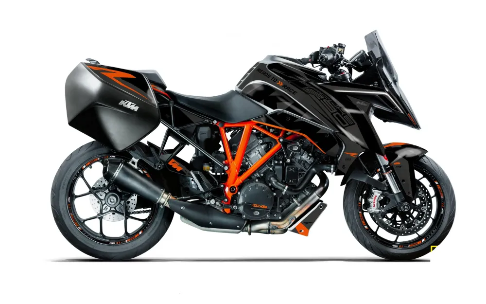 KTM 1290 Super Duke GT DEKOR - "Torque" (Grå/Sort)