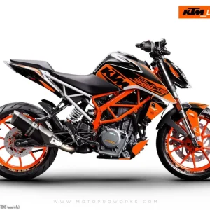KTM 390 Duke DEKOR - "Torque" (Orange)