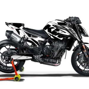 KTM 790 Duke DEKOR - "Torque" (Hvid/Sort)