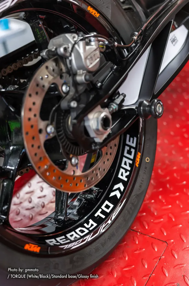 KTM 790 Duke DEKOR - "Torque" (Hvid/Sort)