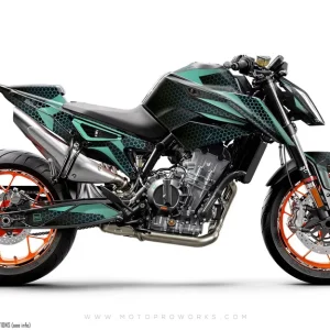 KTM 790/890 Duke DEKOR - "Arcane" (Turquoise)
