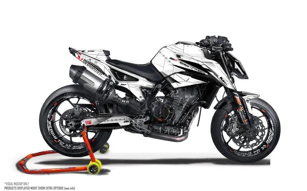 KTM 790/890 Duke DEKOR - "Liberty" (Snow)