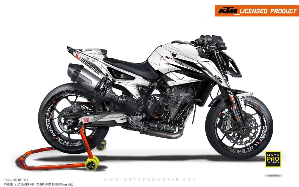 KTM 790/890 Duke DEKOR - "Liberty" (Snow)