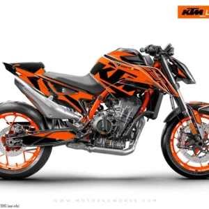 KTM 890 Duke R DEKOR - "Torque" (Orange)