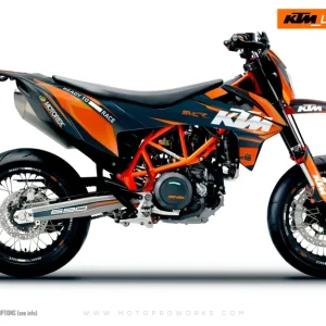 KTM DEKOR - 690 SMC-R "Colibri" (Orange/Gradient)