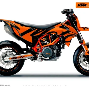 KTM DEKOR - 690 SMC-R "Script" (Orange)