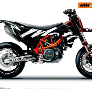 KTM DEKOR - 690 SMC-R "Script" (Sort)