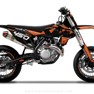 KTM EXC/SX/XC DEKOR - "READYONE" (orange/sort)
