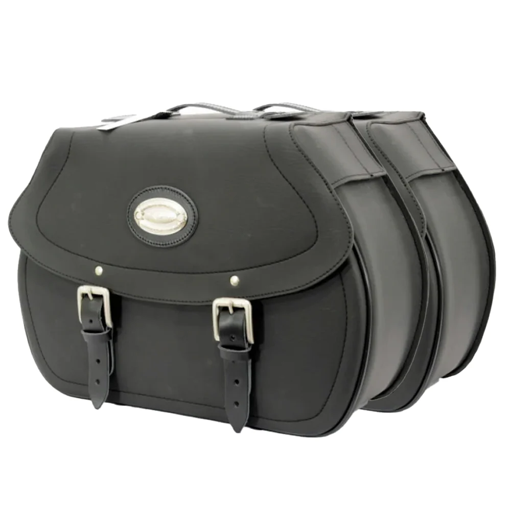 Longride Model 138 Universal 42L Throw-Over motorcykel sadeltaske sæt