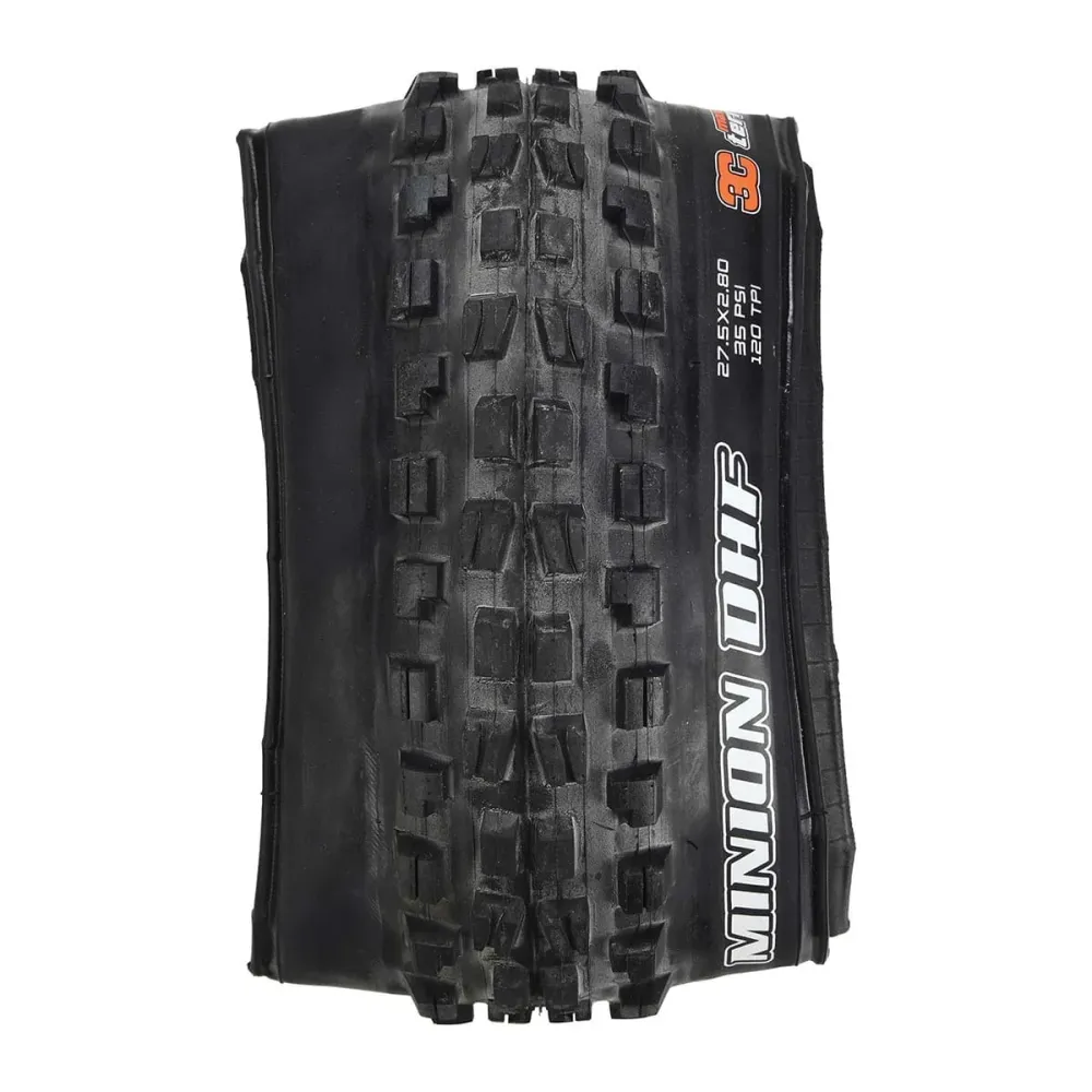 MAXXIS MINION DHF+ 27.5x2.80 Exo+ 3C MaxxTerra Tubeless Ready Soft Black-dæk
