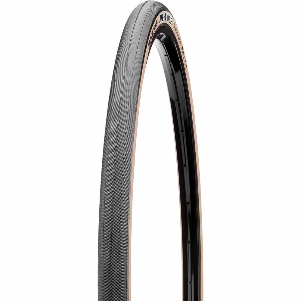 MAXXIS RE-FUSE 700x32c MaxxShield Tubeless Ready Soft Tanwall-dæk