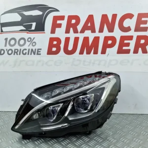 Forlygter venstre Mercedes Klasse C W205 Fase 1 ILS (02/2014 til 12/2018) brugt original del MERCEDES - BENZ
