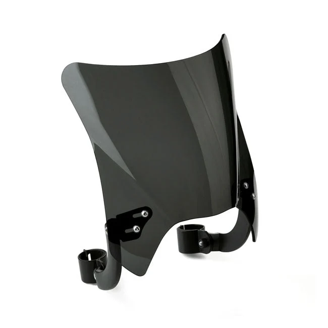 NC Mohawk Universal Windshield Black Buet beslag Gaffelben op til 43 mm
