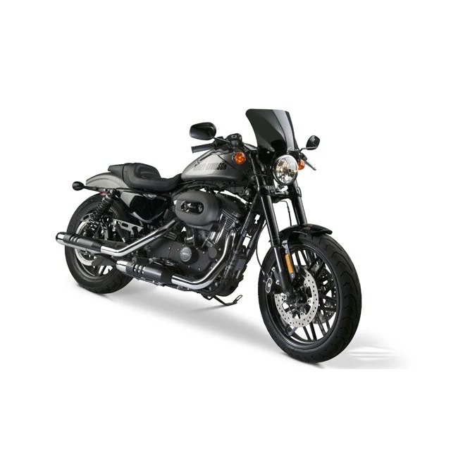 NC Mohawk Universal Windshield Black Lige beslag Gaffelben 44-51mm