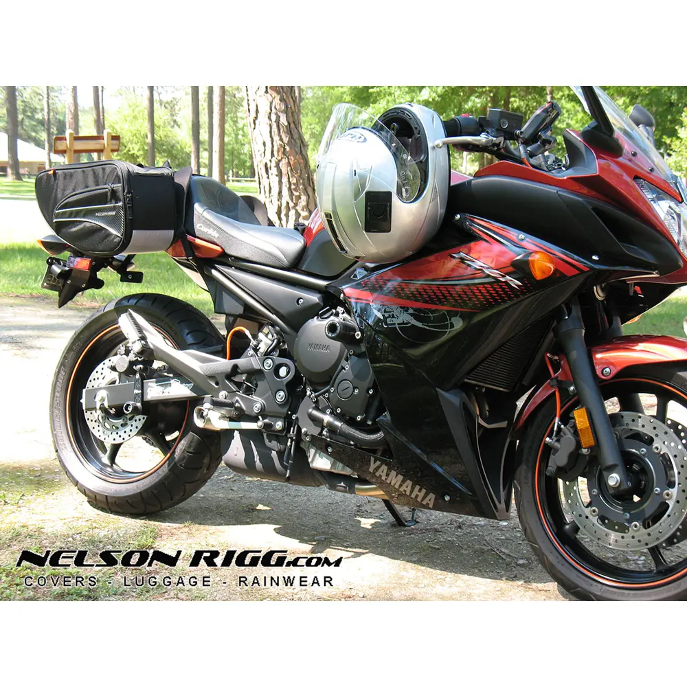 Nelson Rigg Mini Commuter udvidelige universelle motorcykelsadeltasker