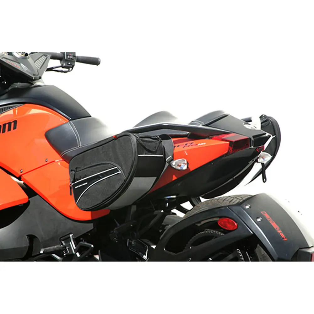 Nelson Rigg Mini Commuter udvidelige universelle motorcykelsadeltasker