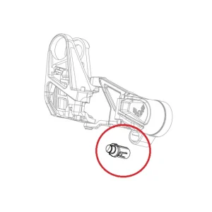 Opsætningsnøgle / burlås SRAM X0 T-Type Eagle AXS bagskifter