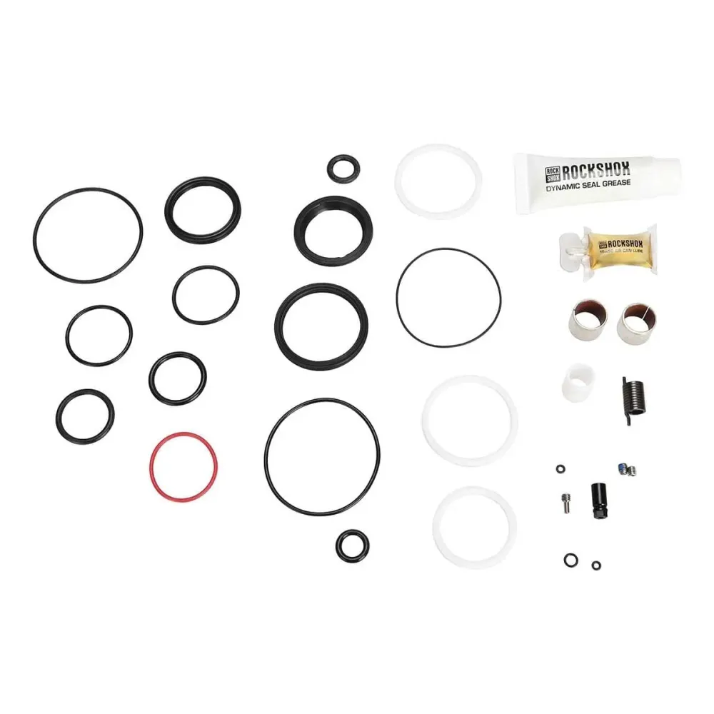 Pakningssæt 200 timer/1 års vedligeholdelse til ROCKSHOX DELUXE / DELUXE Remote A1-B2 5 støddæmper (2017-2020)