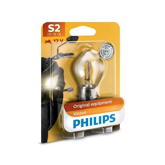 Philips Vision Moto forlygtepære S2 35/35W