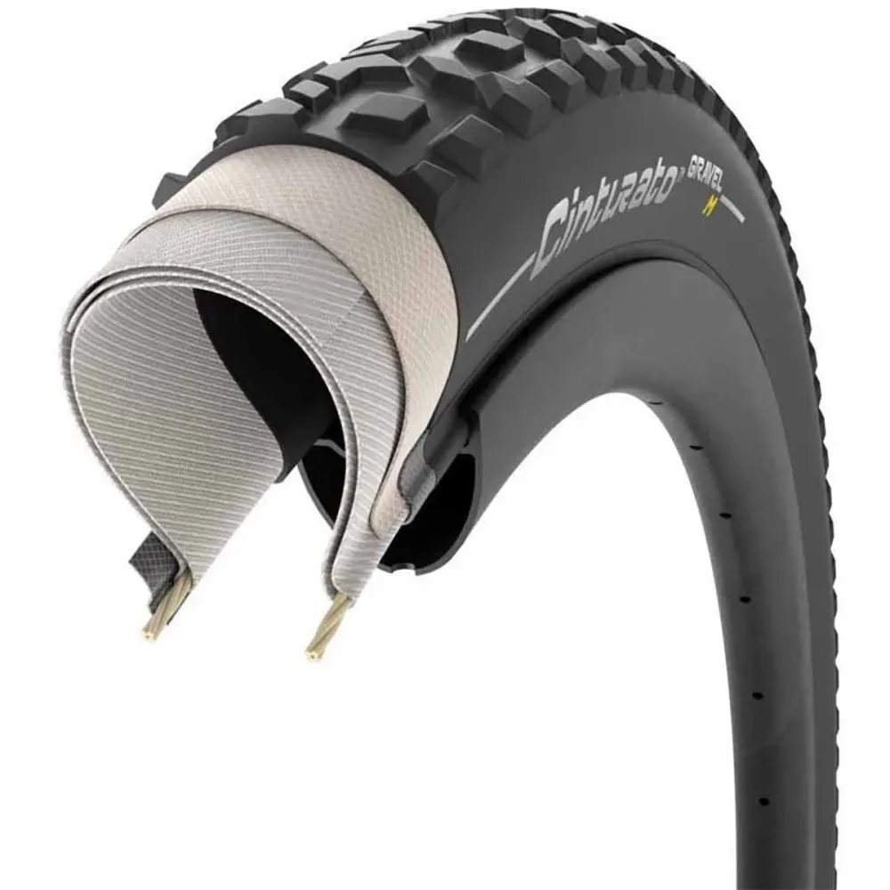 PIRELLI CINTURATO GRAVEL M 700x40c Tubeless Ready Sort dæk