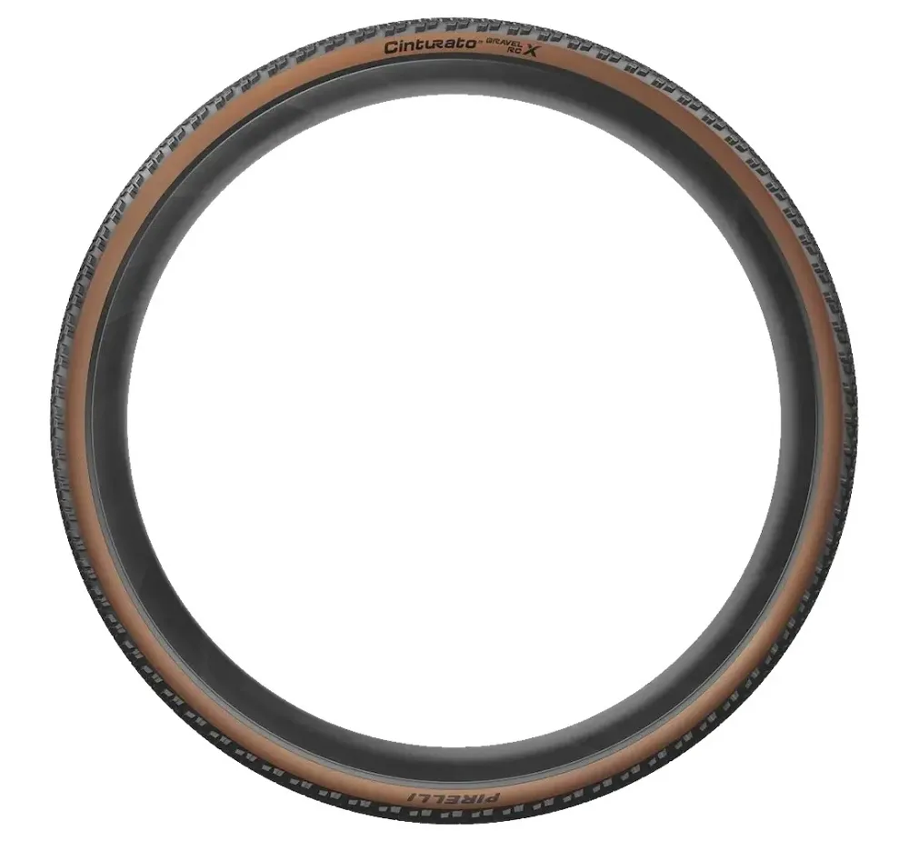 PIRELLI CINTURATO RCX 700x35c Tubeless Ready Classic Beige-dæk