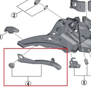 Plate Fork Derailleur SHIMANO FD-M9025/8025/8020
