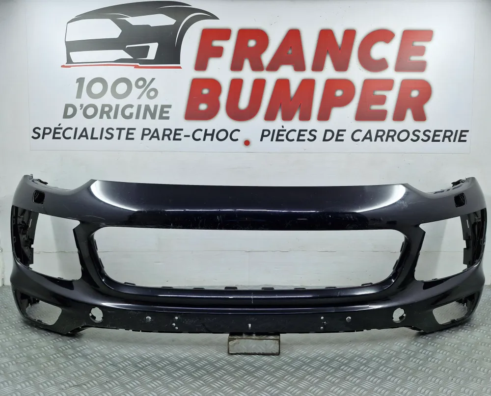 Forreste kofanger Porsche Cayenne II Fase 2 (09/2014 - 06/2018) – Original brugt med radar og lygtevasker