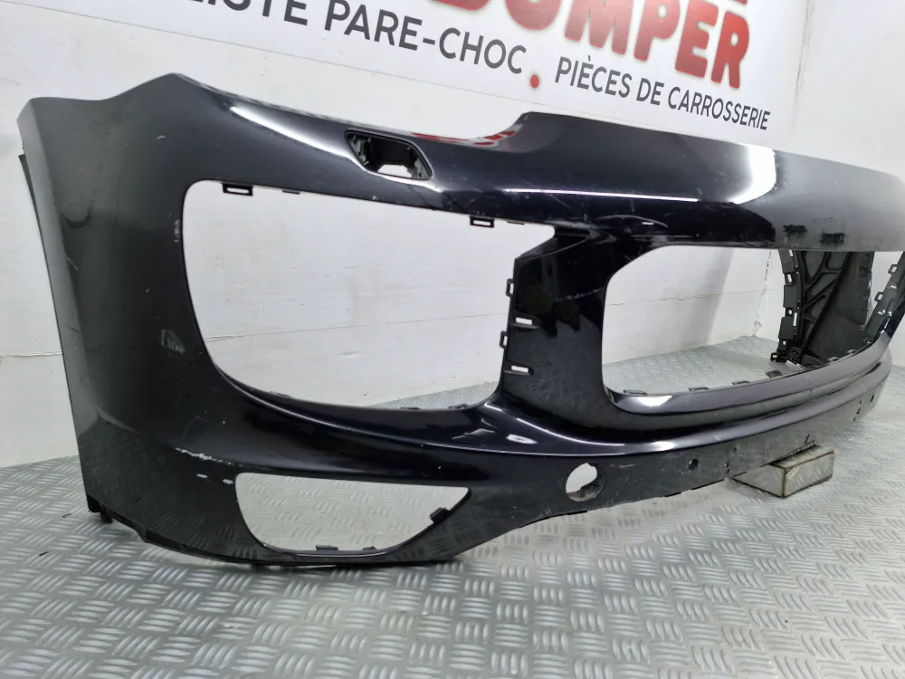 Forreste kofanger Porsche Cayenne II Fase 2 (09/2014 - 06/2018) – Original brugt med radar og lygtevasker