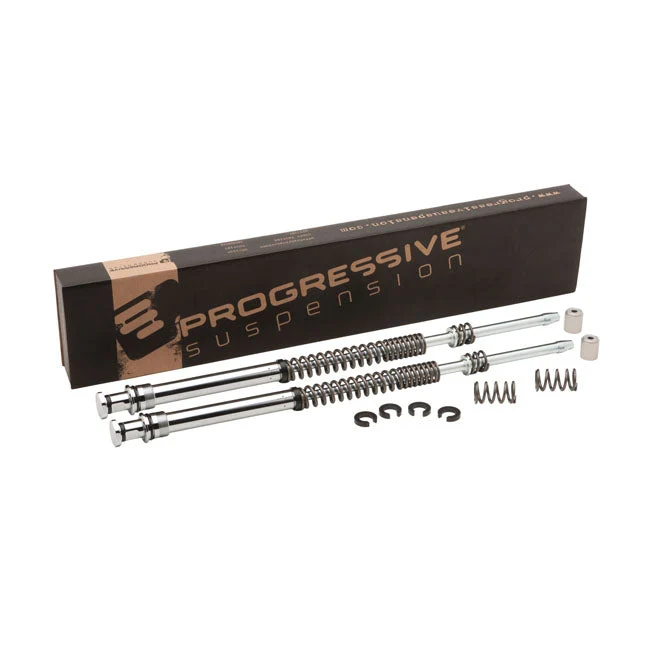 Progressive Suspension Symmetrisk forgaffel med monorørspatron -1-2" FLST 00-17