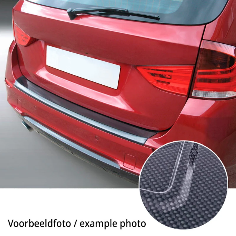RGM, Bagkofangerbeskytter, ABS plastik, passer til BMW 5-Series G30 Saloon 'M' Sport Facelift 2020- 'Carbon Look'