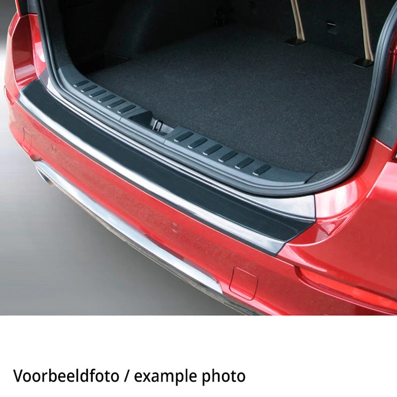 RGM, Bagkofangerbeskytter, ABS plastik, passer til BMW 5-Series G30 Saloon 'M' Sport Facelift 2020- 'Carbon Look'