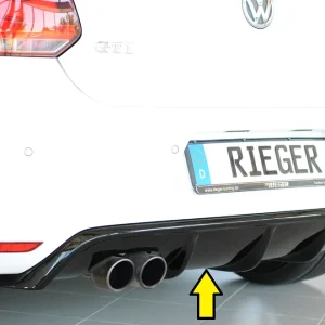 Rieger Diffuser VW Polo GTI 2010/2014 - Højglans Sort