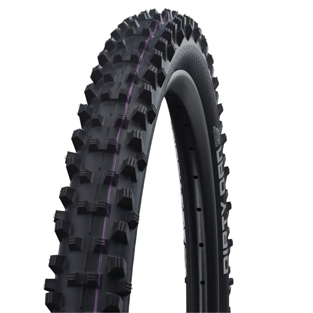 SCHWALBE DIRTY DAN 27.5x2.35 ADDIX ULTRASOFT SUPERGRAVITY Tubeless Ready Soft Black-dæk
