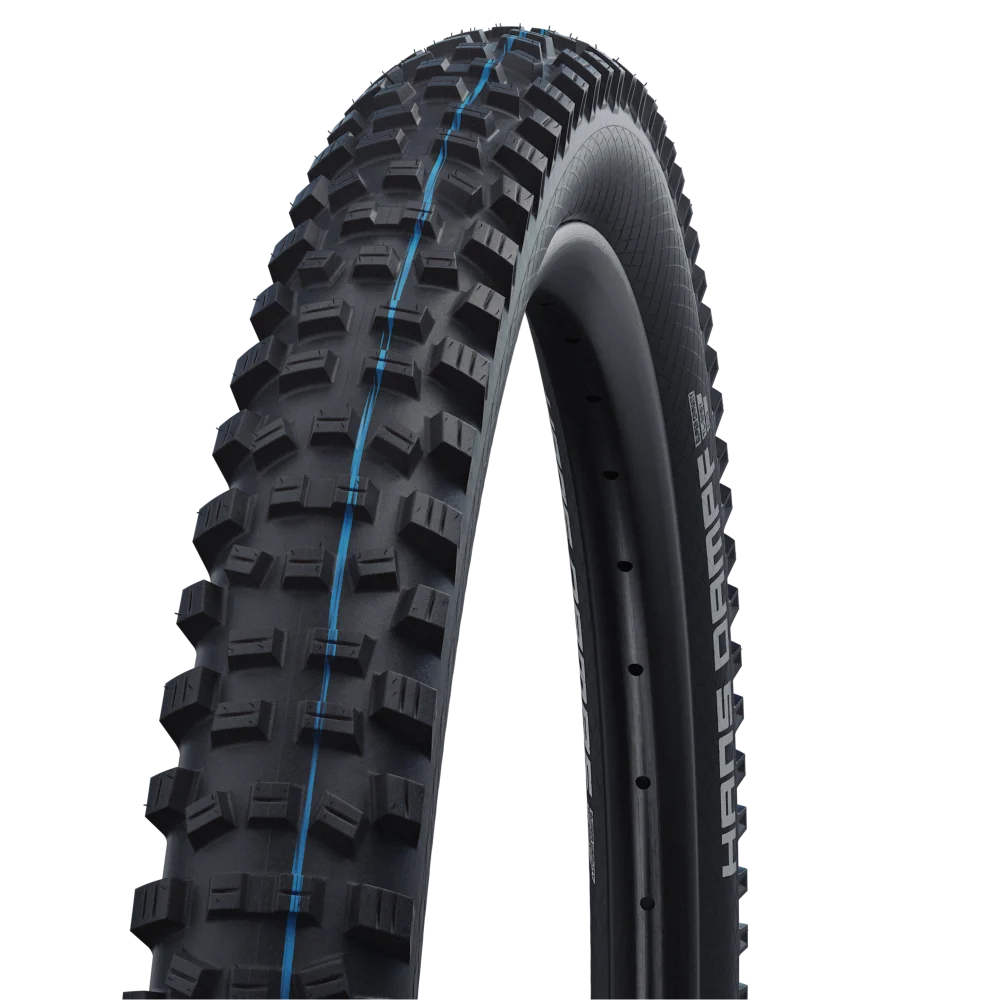 SCHWALBE HANS DAMPF 27.5x2.80 ADDIX SPEEDGRIP SUPERTRAIL Tubeless Ready Soft Black-dæk