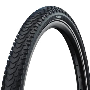 SCHWALBE MARATHON MONDIAL 700x42 ADDIX V-Guard Reflex TubeType Soft Black-dæk
