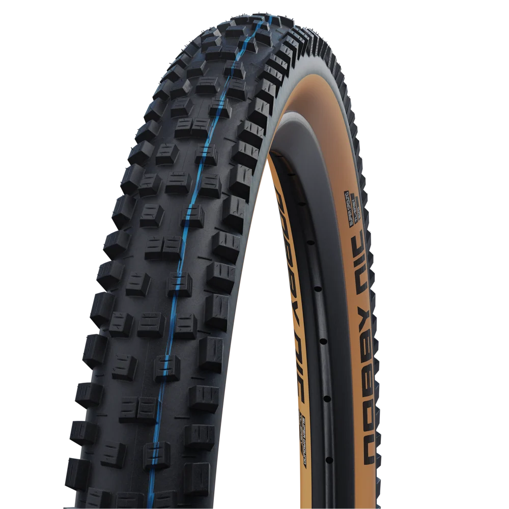 SCHWALBE NOBBY NIC 27.5x2.40 ADDIX SPEEDGRIP SUPERGROUND Tubeless Ready Soft Black/Brown-dæk