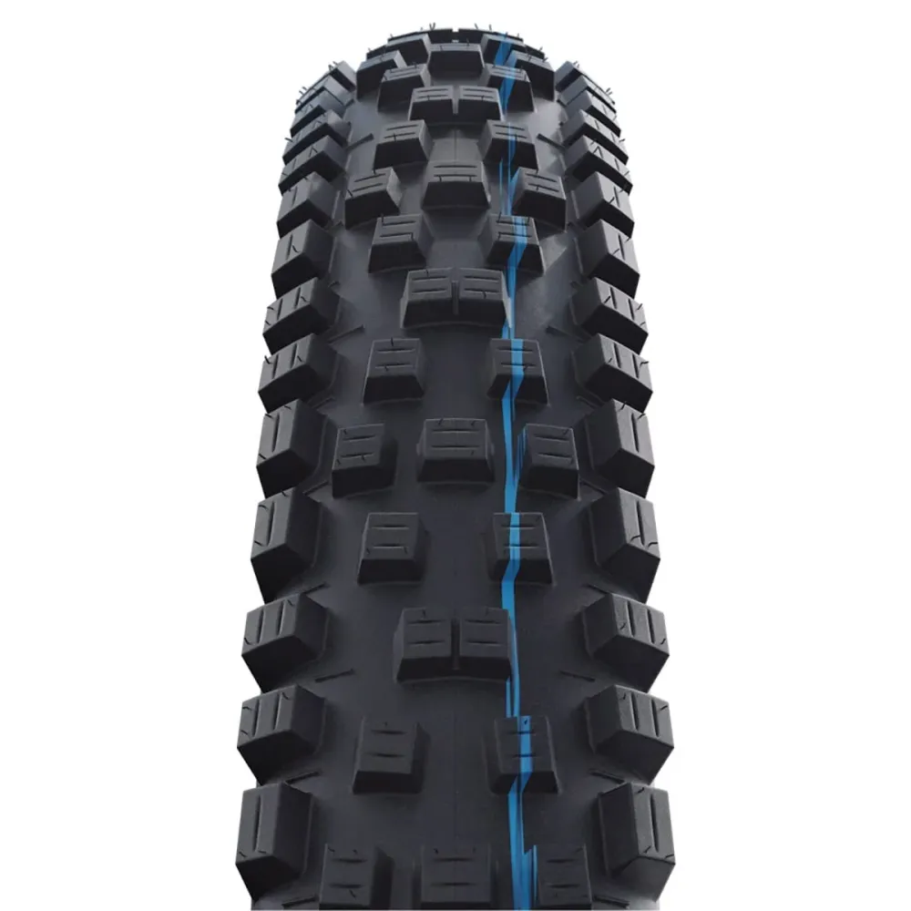 SCHWALBE NOBBY NIC 27.5x2.40 ADDIX SPEEDGRIP SUPERGROUND Tubeless Ready Soft Black/Brown-dæk