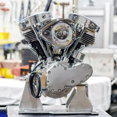 S&S SH93 Komplet samlet tidlig Shovelhead-motor