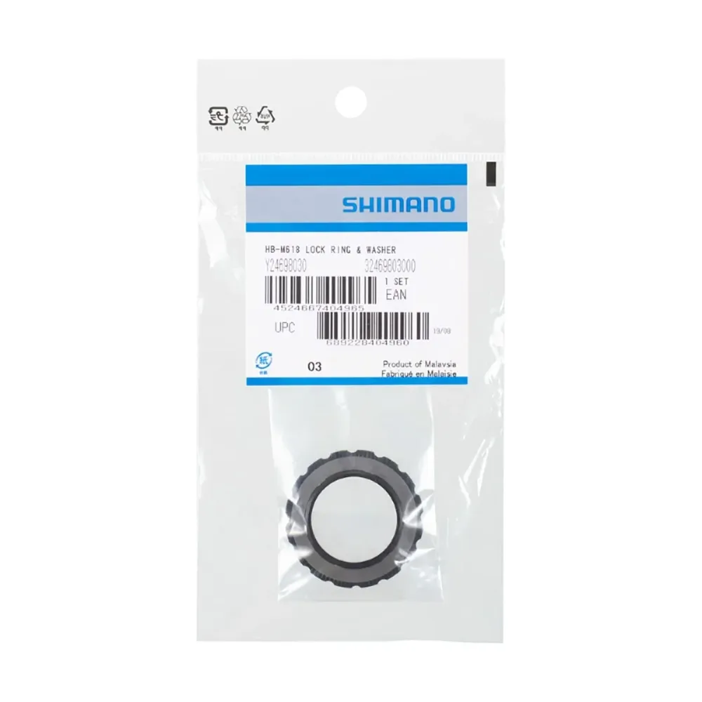 SHIMANO Centerlock-spændemøtrik HB-M618