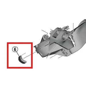 SHIMANO RD-R8150/7150/RX825 dæksel til opladningsport
