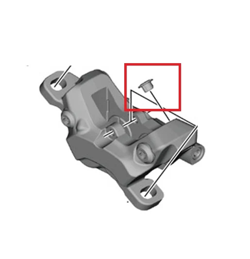 SHIMANO udluftningsskruehætte BR-R9270/8170/7170
