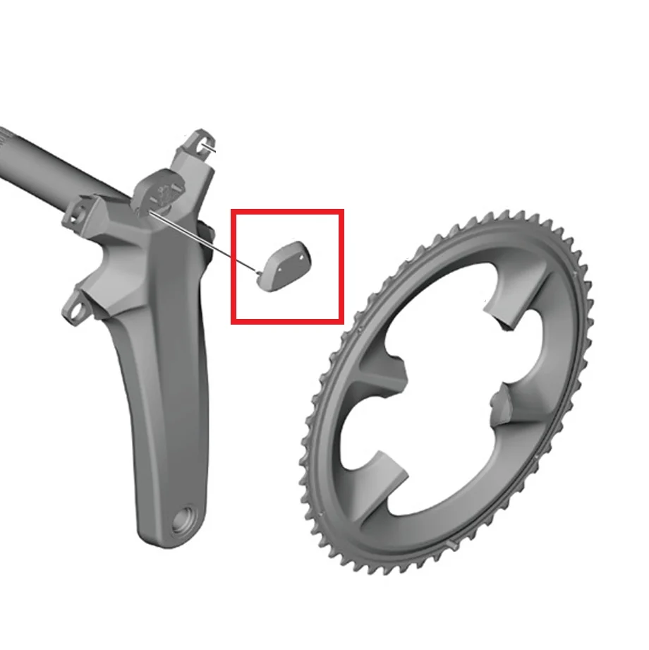 SHIMANO-dæksel til FC-R9200P strømsensor
