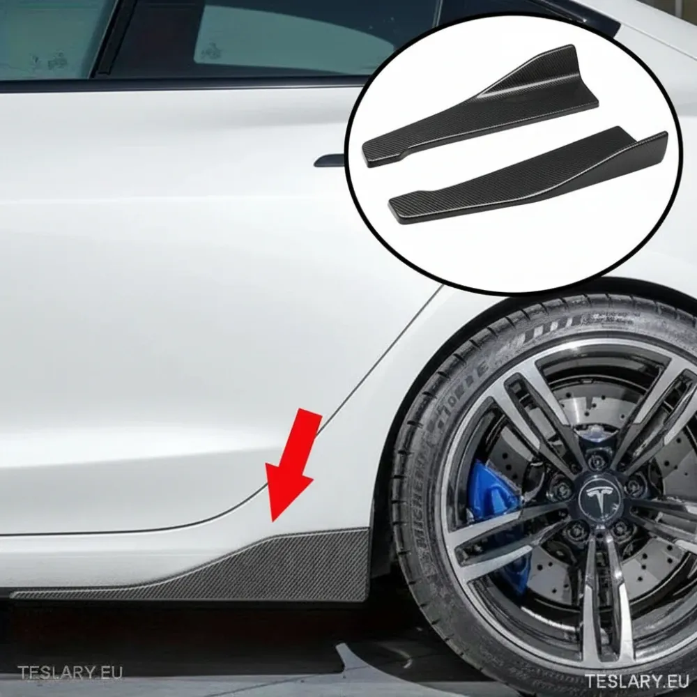 Side nederdel Carbon Fiber Body Trim (Universal)