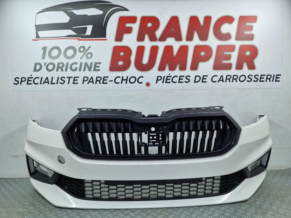 Forreste kofanger Skoda Fabia 4 brugt original (fra 2021)